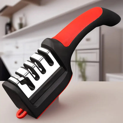 Afila cuchillos multifuncional de 4 niveles